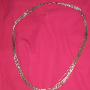 💥SOLD💥stamped Sterling silver multi stran